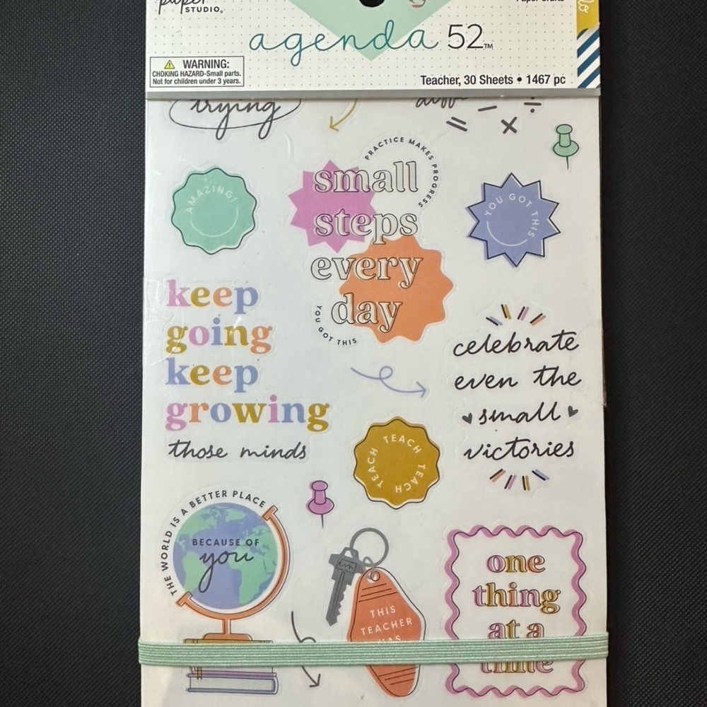 Agenda Inspirational Sticker Pack - Multicolor